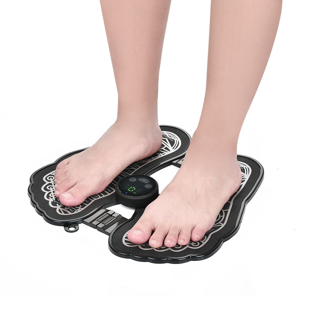 Rechargeable Foot Massage Instrument Pedicure Foot Pad EMS Pulse Foot Relaxation Massager Rechargeable Foot Massage Instrument Pedicure Foot Pad EMS Pulse Foot Relaxation Massager